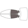 thumbnail image 1 of Rvinyl Window Tint Kit Compatible with Hyundai Azera 2012-2017 - Back Precut Kit - 35%, 1 of 8