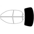 thumbnail image 1 of Rvinyl Window Tint Kit Compatible with Hyundai Elantra 1996-2000 (Sedan) - Rear Windshield Precut, 1 of 8