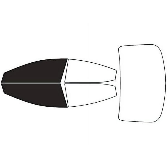 Rvinyl Window Tint Kit Compatible with Hyundai Elantra 2011-2016 (Sedan) - Front Precut Kit - 20%