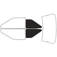 thumbnail image 1 of Rvinyl Window Tint Kit Compatible with Hyundai Scoupe 1991-1995 - Back Precut Kit - 20%, 1 of 8