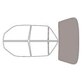 thumbnail image 1 of Rvinyl Window Tint Kit Compatible with Hyundai Sonata 1990-1994 - Rear Windshield Precut Kit - 50%, 1 of 8