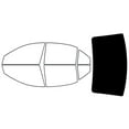 thumbnail image 1 of Rvinyl Window Tint Kit Compatible with Hyundai Sonata 2006-2010 - Rear Windshield Precut Kit - 5%, 1 of 8