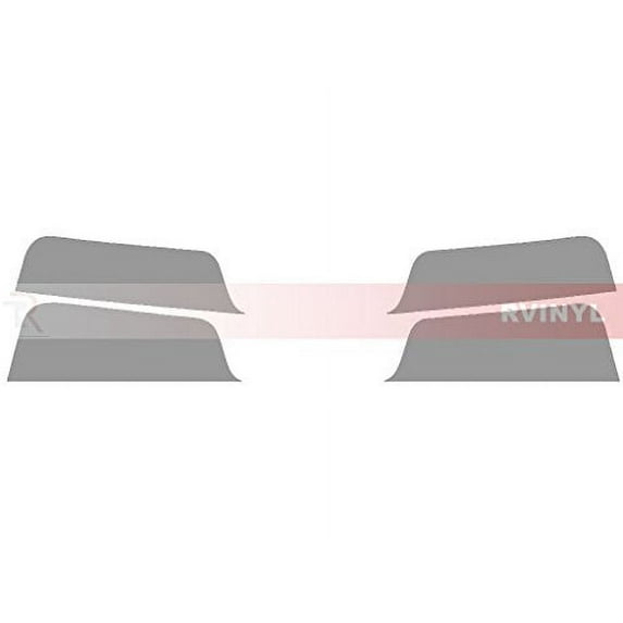 Rvinyl Window Tint Kit Compatible with Infiniti Fx35 2003-2008 - Windshield Strip Visor - 50%