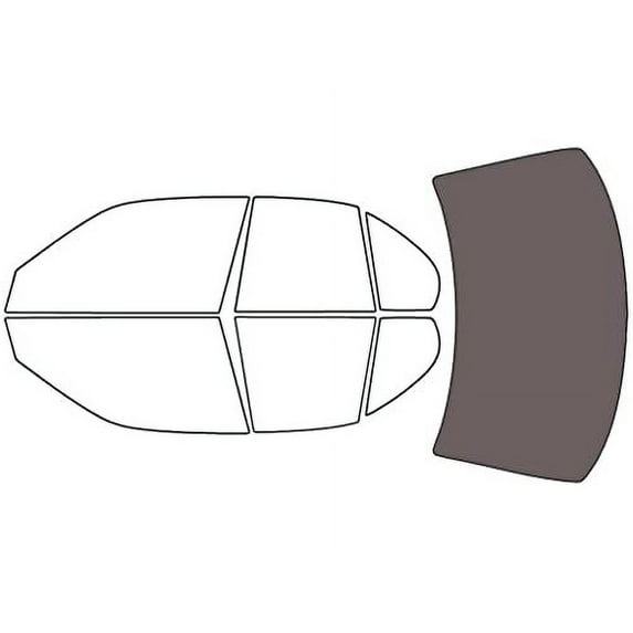 Rvinyl Window Tint Kit Compatible with Infiniti G20 1991-1996 - Rear Windshield Precut Kit - 35%