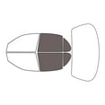 thumbnail image 1 of Rvinyl Window Tint Kit Compatible with Infiniti J30 1993-1997 - Back Precut Kit - 35%, 1 of 8