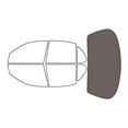thumbnail image 1 of Rvinyl Window Tint Kit Compatible with Infiniti J30 1993-1997 - Rear Windshield Precut Kit - 35%, 1 of 8