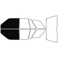 thumbnail image 1 of Rvinyl Window Tint Kit Compatible with Isuzu Rodeo 1991-1997 - Front Precut Kit - 5%, 1 of 8