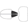 thumbnail image 1 of Rvinyl Window Tint Kit Compatible with Jaguar Xk-Series 1997-2004 (Convertible) - Back Precut Kit -, 1 of 8