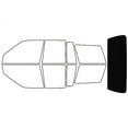 thumbnail image 1 of Rvinyl Window Tint Kit Compatible with Jeep Grand Cherokee 1993-1998 - Rear Windshield Precut Kit -, 1 of 8