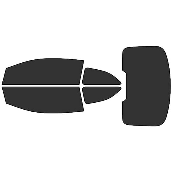 Rvinyl Window Tint Kit Compatible with Kia Forte 2014-2017 (Koup) - Complete Precut Kit - 20%