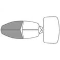 thumbnail image 1 of Rvinyl Window Tint Kit Compatible with Kia Forte 2019-2024 (Sedan) - Front Precut Kit - 50%, 1 of 8