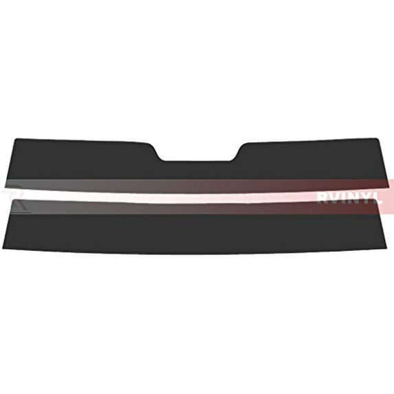 Rvinyl Window Tint Kit Compatible with Kia Rio 2001-2005 (Sedan) - Windshield Strip Visor - 20%