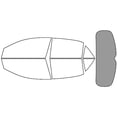 thumbnail image 1 of Rvinyl Window Tint Kit Compatible with Kia Rio 2018-2023 (Hatchback) - Rear Windshield Precut Kit -, 1 of 8