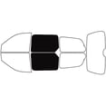 thumbnail image 1 of Rvinyl Window Tint Kit Compatible with Kia Sedona 2002-2005 - Back Precut Kit - 5%, 1 of 8
