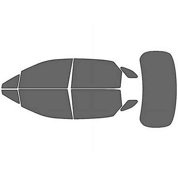 Rvinyl Window Tint Kit Compatible with Lexus RX 2016-2022 - Complete Precut Kit - 35%