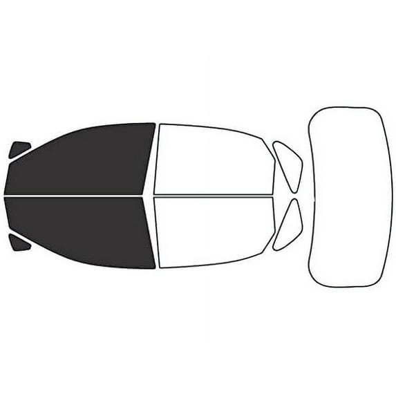 Rvinyl Window Tint Kit Compatible with Lexus Rx 2010-2013 - Front Precut Kit - 20%