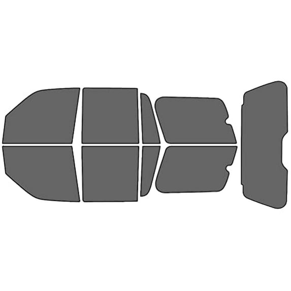 Rvinyl Window Tint Kit Compatible with Lincoln Navigator 2007-2017 - Complete Precut Kit - 35%