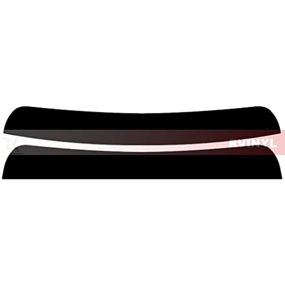 Rvinyl Window Tint Kit Compatible with Lincoln Zephyr 2006 - Windshield Strip Visor - 5%
