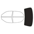 thumbnail image 1 of Rvinyl Window Tint Kit Compatible with Mazda 626 1998-2002 - Rear Windshield Precut Kit - 20%, 1 of 8