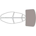 thumbnail image 1 of Rvinyl Window Tint Kit Compatible with Mazda Mazda3 2014-2018 (Hatchback) - Rear Windshield Precut, 1 of 8
