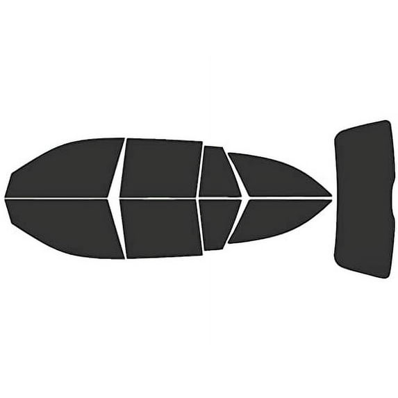 Rvinyl Window Tint Kit Compatible with Mercedes-Benz E-Class 2004-2009 (Wagon) - Complete Precut Kit