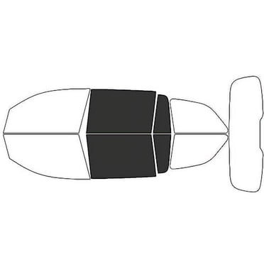 Pre-Cut Front Window Tint For Mercedes A-Class Hatchback (W176, 2013-2018) – 70% Light Smoke