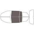 thumbnail image 1 of Rvinyl Window Tint Kit Compatible with Mercedes-Benz Gl-Class 2007-2012 - Back Precut Kit - 35%, 1 of 8