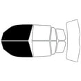 thumbnail image 1 of Rvinyl Window Tint Kit Compatible with Mercedes-Benz Glk-Class 2010-2015 - Front Precut Kit - 5%, 1 of 8