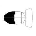 thumbnail image 1 of Rvinyl Window Tint Kit Compatible with Mercury Grand Marquis 1996-2010 - Front Precut Kit - 5%, 1 of 8