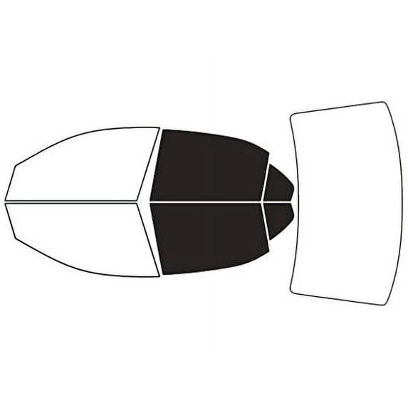 Rvinyl Window Tint Kit Compatible with Mercury Milan 2006-2011 - Back Precut Kit - 20%