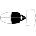 thumbnail image 1 of Rvinyl Window Tint Kit Compatible with Mercury Sable 2008-2009 - Back Precut Kit - 5%, 1 of 8