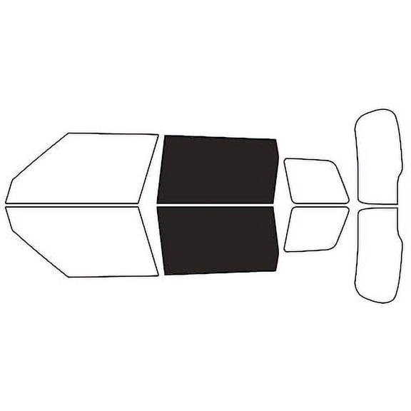 Rvinyl Window Tint Kit Compatible with Mini Clubman 2017-2023 - Back Precut Kit - 20%