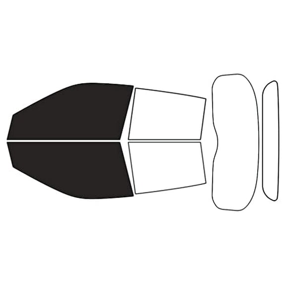 Rvinyl Window Tint Kit Compatible with Mitsubishi Eclipse Cross 2018-2024 - Front Precut Kit - 20%