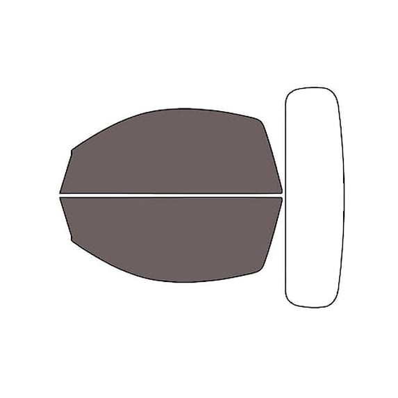 Rvinyl Window Tint Kit Compatible with Nissan 350Z 2004-2008 (Convertible) - Front Precut Kit - 35%