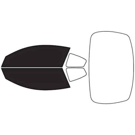 Rvinyl Window Tint Kit Compatible with Nissan Altima 2008-2013 (Coupe) - Front Precut Kit - 20%