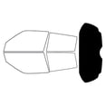 thumbnail image 1 of Rvinyl Window Tint Kit Compatible with Nissan Juke 2011-2013 - Rear Windshield Precut Kit - 5%, 1 of 8
