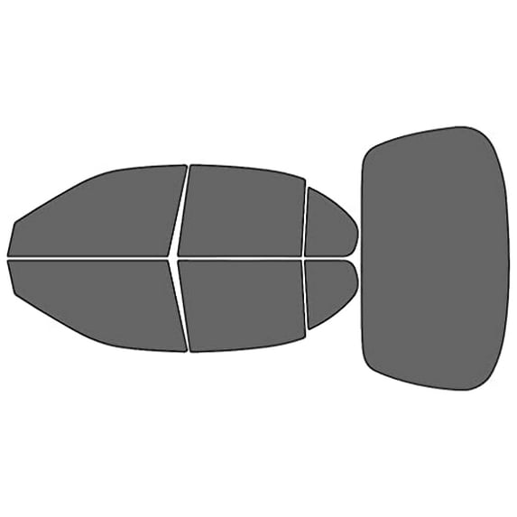 Rvinyl Window Tint Kit Compatible with Nissan Maxima 1995-1999 - Complete Precut Kit - 35%