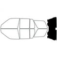 thumbnail image 1 of Rvinyl Window Tint Kit Compatible with Nissan Pathfinder 1996-2004 - Rear Windshield Precut Kit - 5%, 1 of 8