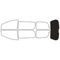 thumbnail image 1 of Rvinyl Window Tint Kit Compatible with Nissan Quest 2004-2009 - Rear Windshield Precut Kit - 20%, 1 of 8