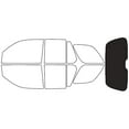 thumbnail image 1 of Rvinyl Window Tint Kit Compatible with Oldsmobile Bravada 2002-2004 - Rear Windshield Precut Kit -, 1 of 8