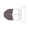 thumbnail image 1 of Rvinyl Window Tint Kit Compatible with Plymouth Acclaim 1990-1995 - Front Precut Kit - 35%, 1 of 8