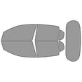 thumbnail image 1 of Rvinyl Window Tint Kit Compatible with Pontiac G3 2009 - Complete Precut Kit - 50%, 1 of 8