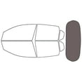 thumbnail image 1 of Rvinyl Window Tint Kit Compatible with Pontiac G3 2009 - Rear Windshield Precut Kit - 35%, 1 of 8
