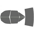 thumbnail image 1 of Rvinyl Window Tint Kit Compatible with Pontiac Grand Prix 1990-1996 (Sedan) - Complete Precut Kit -, 1 of 8
