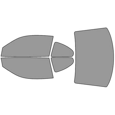 Rvinyl Window Tint Kit Compatible with Pontiac Sunfire 1995-2000 (Coupe) - Complete Precut Kit - 50%