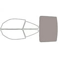 thumbnail image 1 of Rvinyl Window Tint Kit Compatible with Porsche 911 2001-2006 (Coupe) - Rear Windshield Precut Kit -, 1 of 8