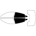 thumbnail image 1 of Rvinyl Window Tint Kit Compatible with Porsche Taycan 2020-2022 - Back Precut Kit - 5%, 1 of 8