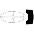 thumbnail image 1 of Rvinyl Window Tint Kit Compatible with Porsche Taycan 2020-2022 - Rear Windshield Precut Kit - 5%, 1 of 8