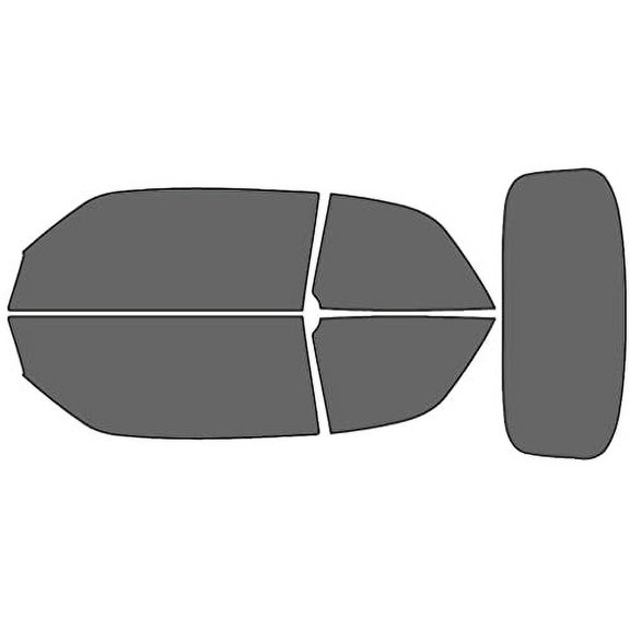 Rvinyl Window Tint Kit Compatible with Saab 9-3 1999-2003 (Convertible) - Complete Precut Kit - 35%