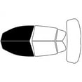 thumbnail image 1 of Rvinyl Window Tint Kit Compatible with Saturn Astra 2008 (4 Door) - Front Precut Kit - 5%, 1 of 8